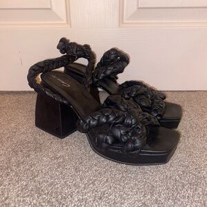 Sam Edelman Braided Platform Sandals